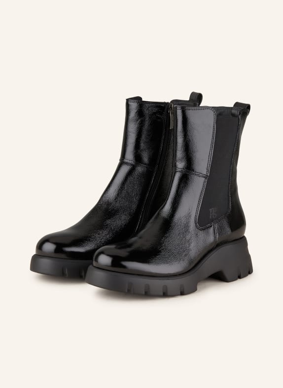 paul green Chelsea boots BLACK