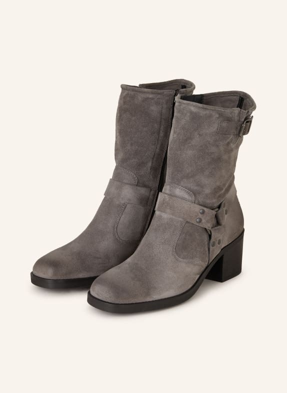 paul green Cowboy Boots TITAN GRAY