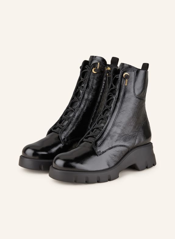 paul green Lace-up boots BLACK