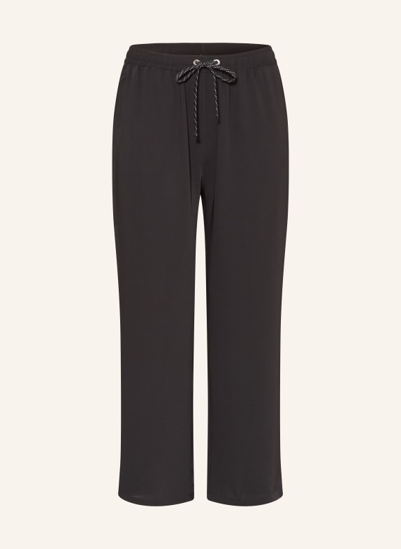 MARINA RINALDI VOYAGE Wide leg trousers ENRICO BLACK