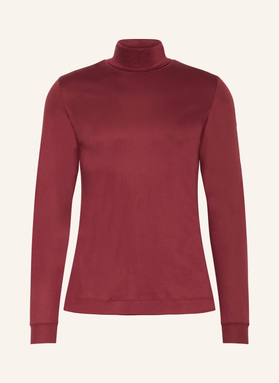 van Laack Turtleneck shirt PELINO DARK RED