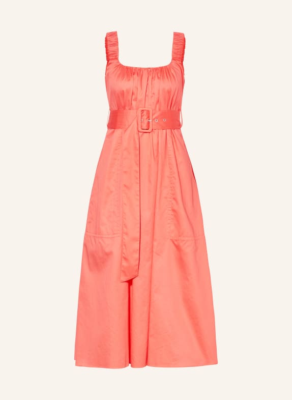 REISS Kleid LIZA mit Cut-out LACHS