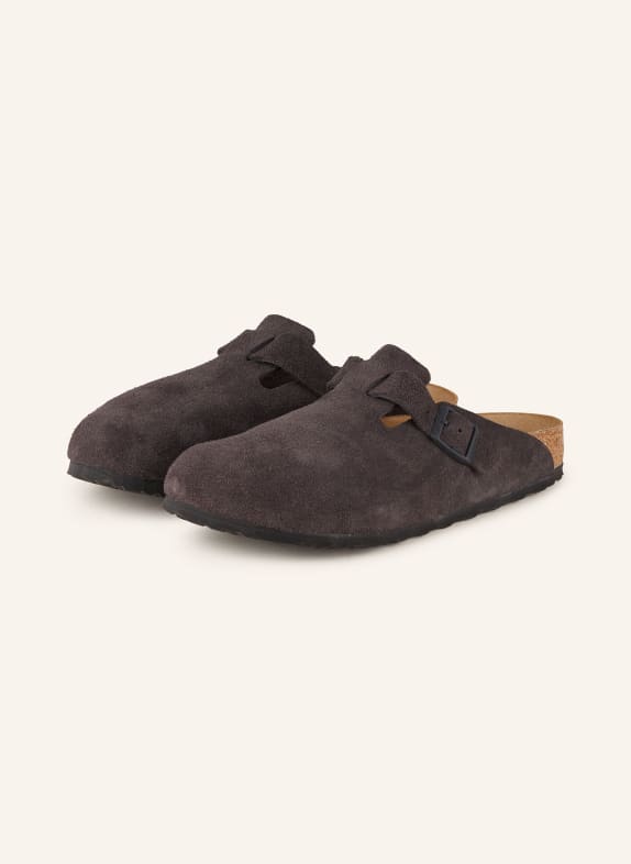BIRKENSTOCK Pantoletten BOSTON DUNKELGRAU