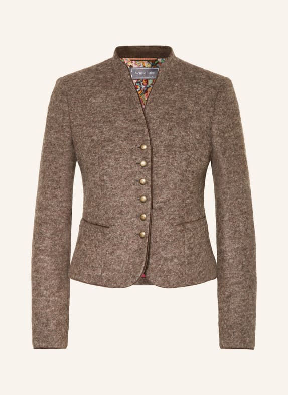 White Label Cardigan BROWN