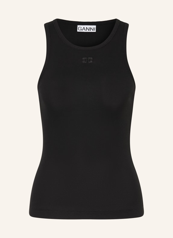 GANNI Top BLACK