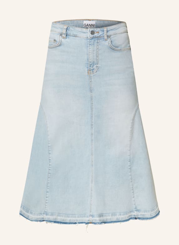 GANNI Denim skirt 091 TINT WASH