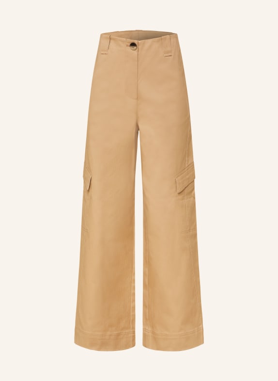 GANNI Cargo pants BEIGE