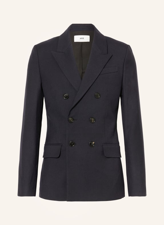 AMI PARIS Tailored jacket regular fit DARK BLUE