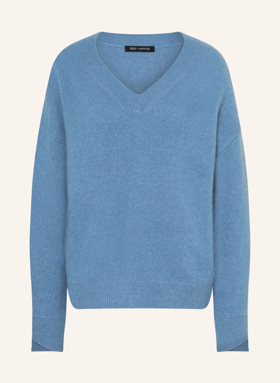IRIS von ARNIM Cashmere sweater SWAN BLUE