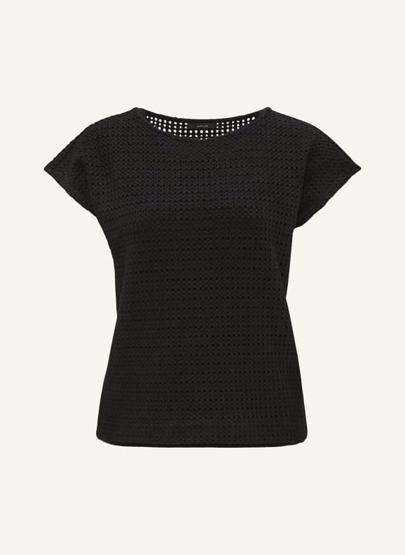 OPUS Strickshirt SCHWARZ