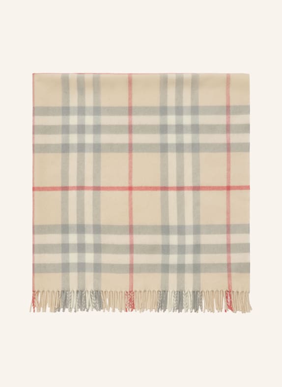 BURBERRY Plaid HELLBRAUN/ DUNKELBLAU/ ROT