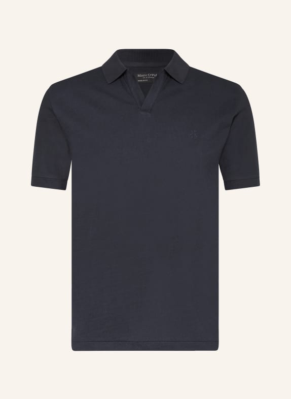 Marc O'Polo Jersey-Poloshirt Regular Fit DUNKELBLAU