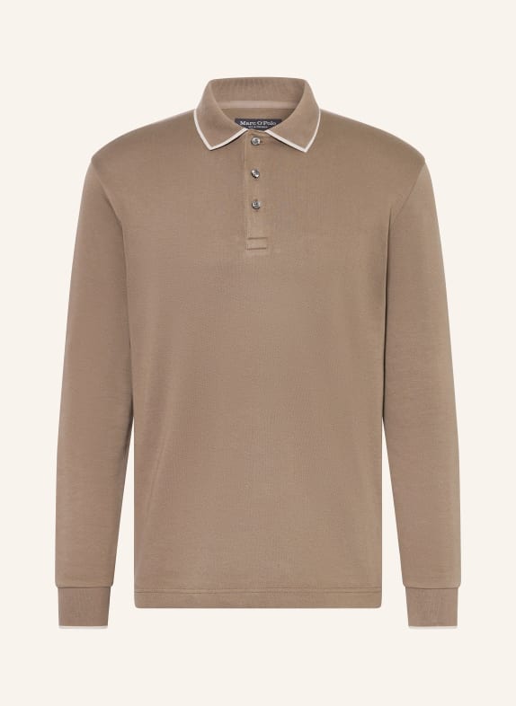 Marc O'Polo Jersey-Poloshirt Regular Fit DUNKELBRAUN