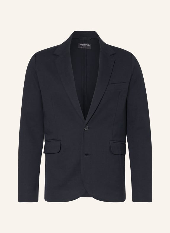 Marc O'Polo Žerzejové sako Shaped Fit TMAVĚ MODRÁ