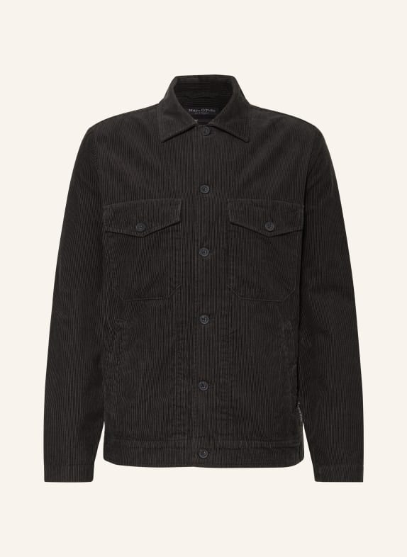 Marc O'Polo Cord-Overshirt DUNKELGRAU