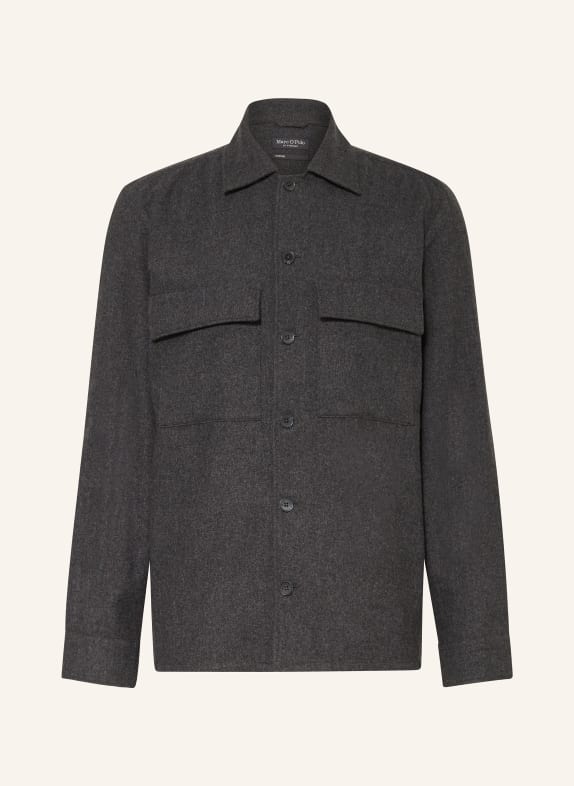 Marc O'Polo Flanell-Overjacket DUNKELGRAU