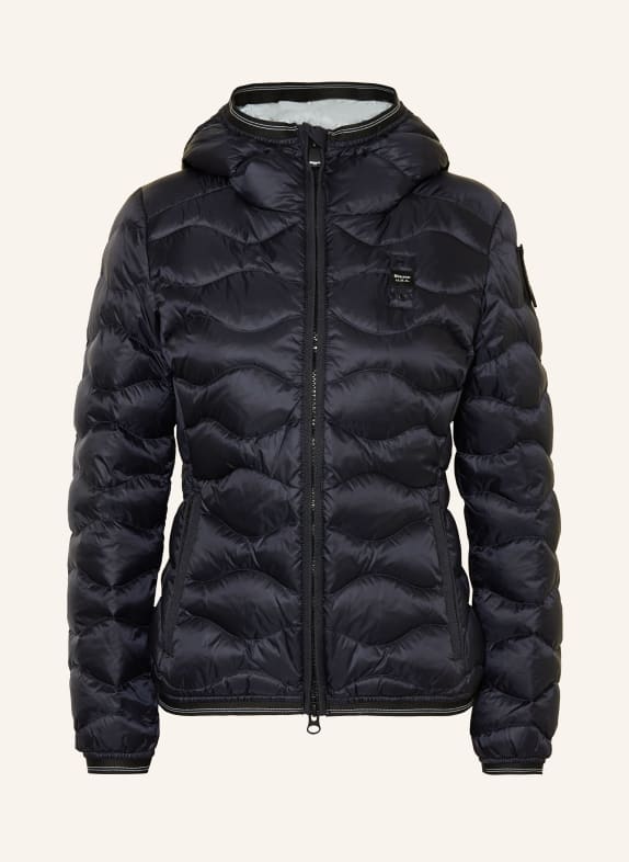 Blauer CAMELIA down jacket with gemstones DARK BLUE