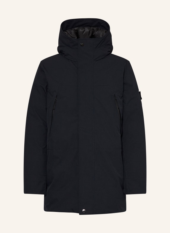 STONE ISLAND JUNIOR Parka puchowa GRANATOWY