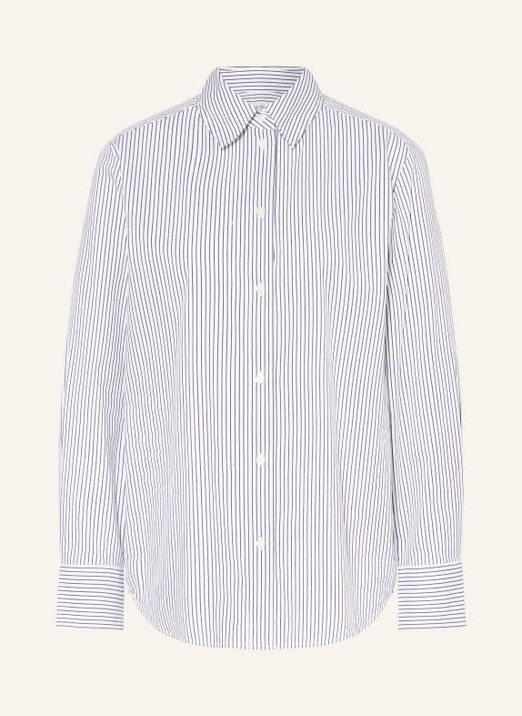 Marc O'Polo Shirt blouse BLUE GRAY/ WHITE