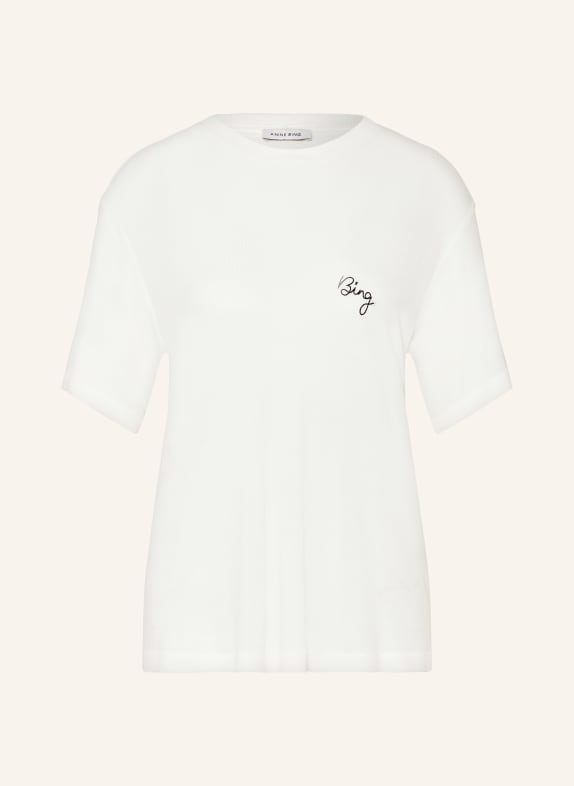 ANINE BING T-shirt LOUIS WHITE