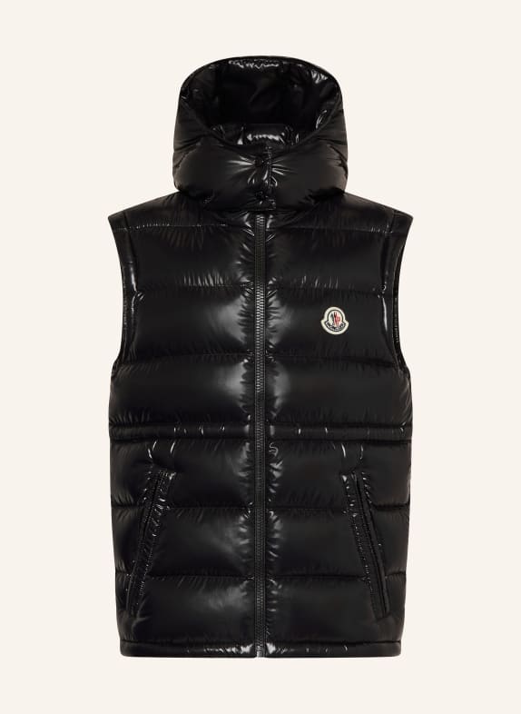 MONCLER enfant Daunenweste ANIA SCHWARZ