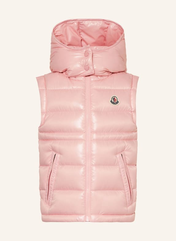 MONCLER enfant Kamizelka puchowa ANIA RÓŻOWY