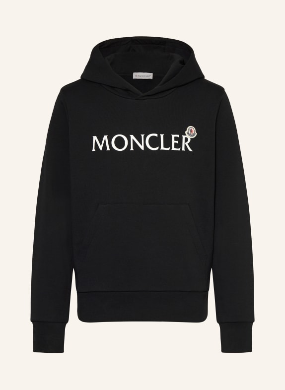 MONCLER enfant Mikina s kapucí ČERNÁ