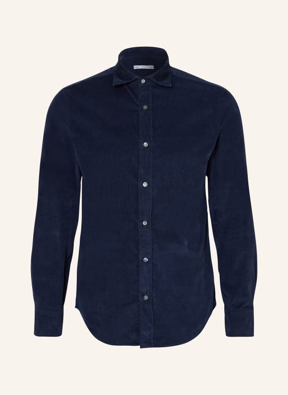 JACOB COHEN Cordhemd Slim Fit DUNKELBLAU