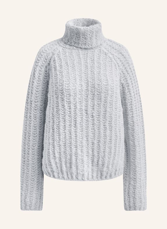 Smith & Soul Rollkragenpullover mit Alpaka BLAUGRAU