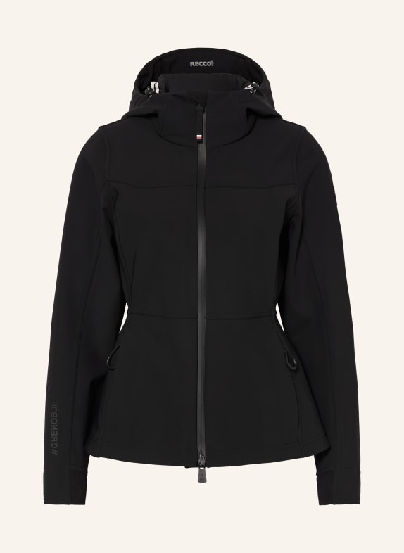 MONCLER GRENOBLE ZUMELES functional jacket BLACK