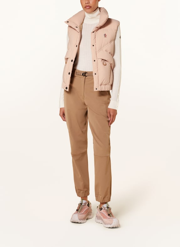 MONCLER GRENOBLE Doudoune sans rembourrage MAROLIES ROSE CLAIR