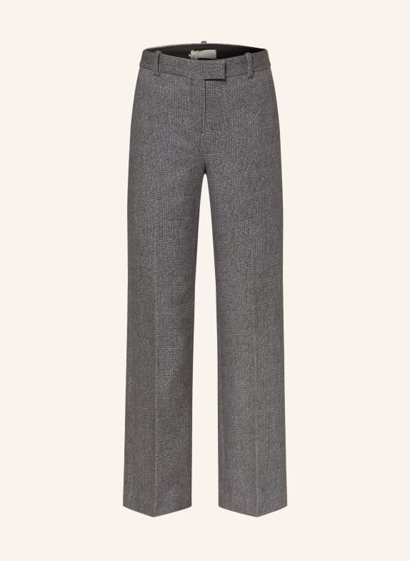 CIRCOLO 1901 Wide leg trousers DARK GRAY/ GRAY