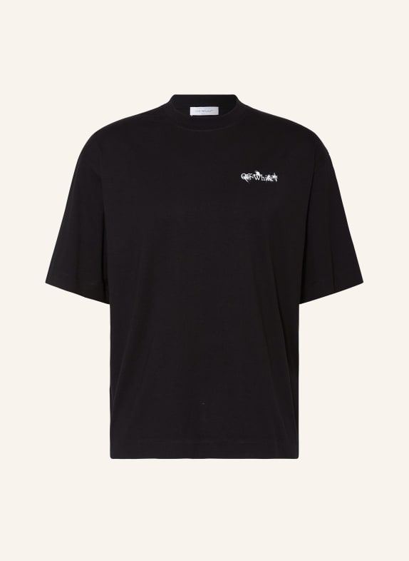 Off-White T-shirt CZARNY/ BIAŁY