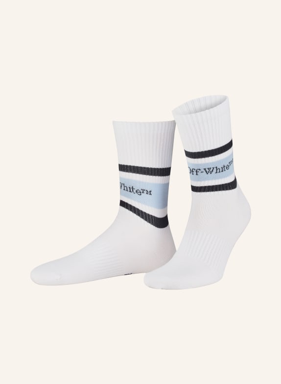 Off-White Skarpety 140 WHITE - LIGHT BL