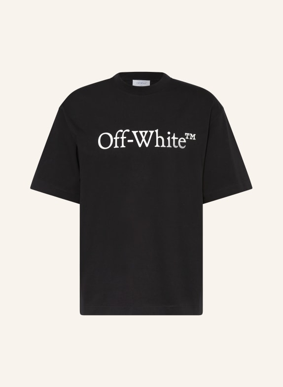 Off-White T-Shirt BIG BOOKISH SKATE SCHWARZ