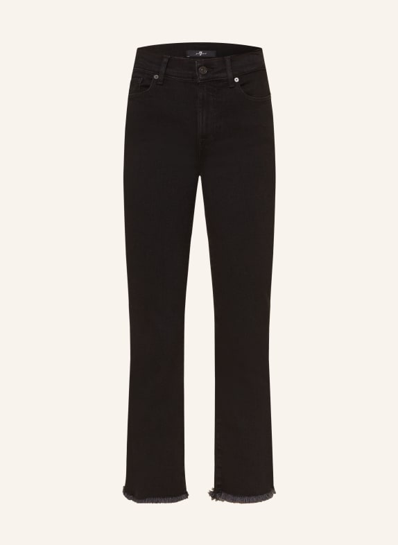 7 for all mankind 7/8-Jeans THE STRAIGHT BLACK