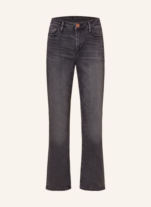 TRUE RELIGION Jeansy flare HALLE 1001 BLACK