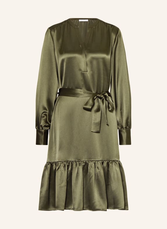 MRS & HUGS Satin dress OLIVE