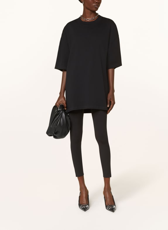 black palms Oversized shirt ZWART