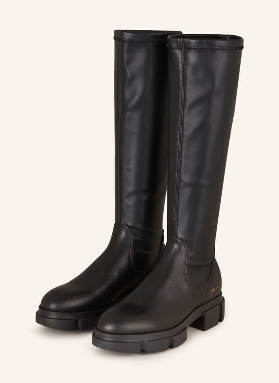 COPENHAGEN Plateau-Stiefel CPH556 SCHWARZ