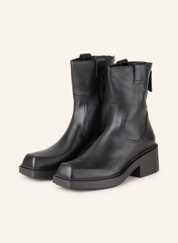 VIC MATIÉ Biker boots BLACK