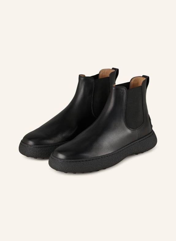 TOD'S Chelsea boots BLACK