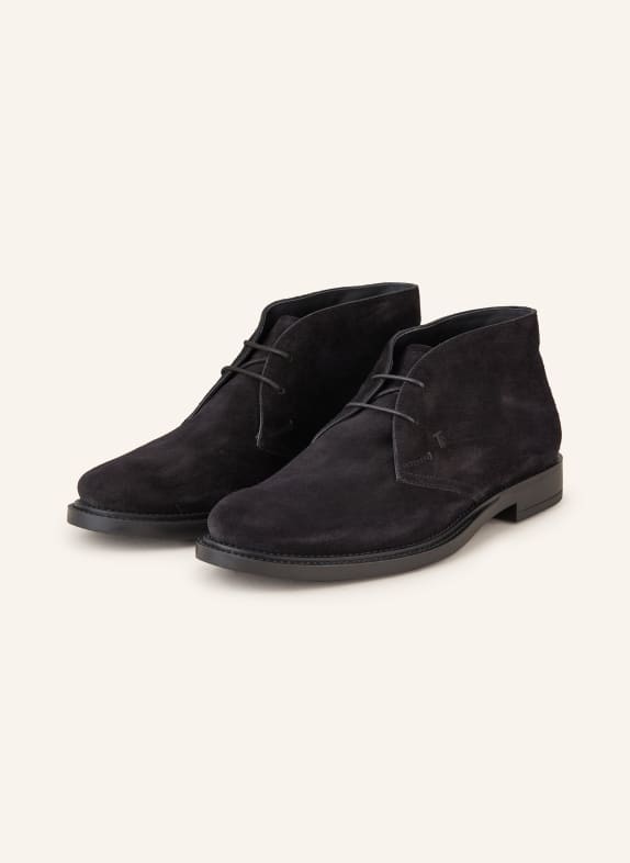 TOD'S Desert-Boots SCHWARZ