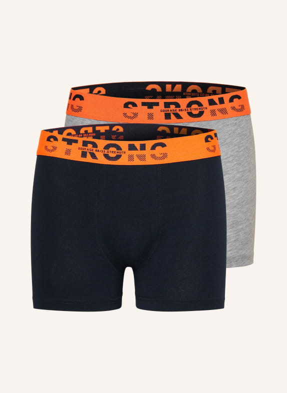 Sanetta 2er-Pack Boxershorts DUNKELBLAU/ HELLGRAU