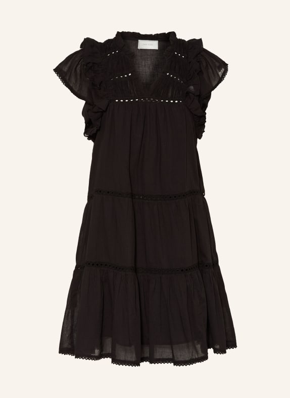 NEO NOIR Kleid JAMMA mit Rüschen SCHWARZ