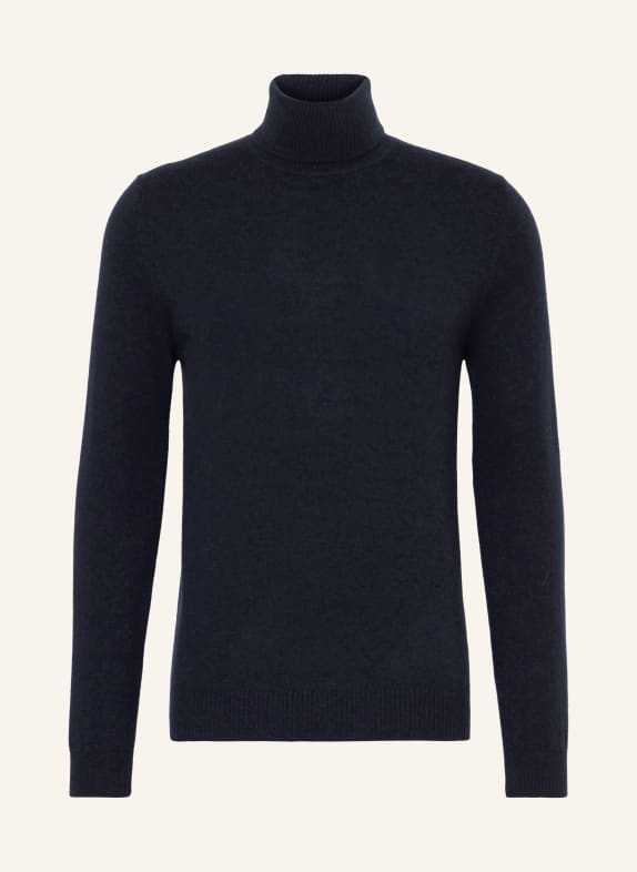 DANIELE FIESOLI Rollkragenpullover aus Cashmere DUNKELBLAU