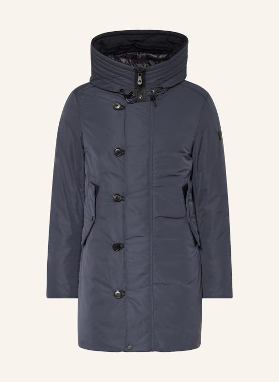 PEUTEREY Down parka KASA DARK BLUE