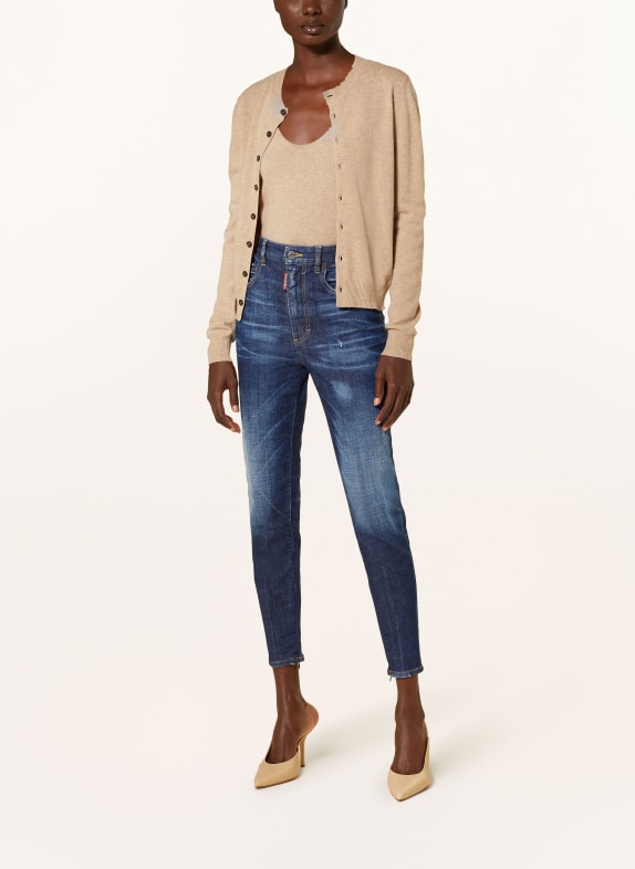 DSQUARED2 7/8-jeans TWIGGY 470 NAVY BLUE