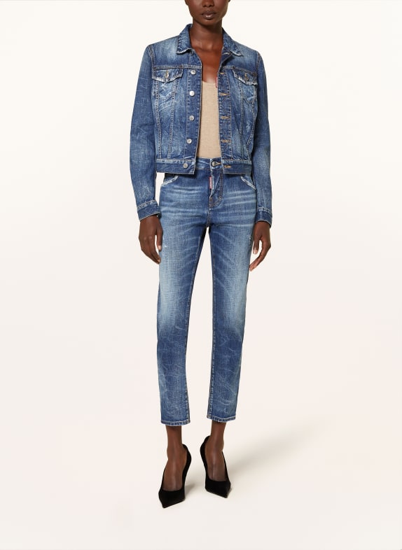 DSQUARED2 Jeansjacke DUNKELBLAU