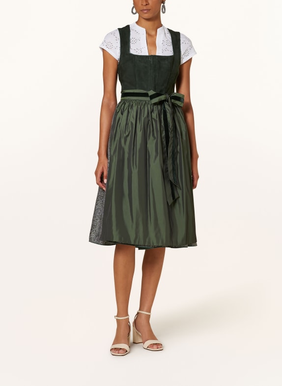 KINGA MATHE Dirndl MALIANO DUNKELGRÜN / GRÜN